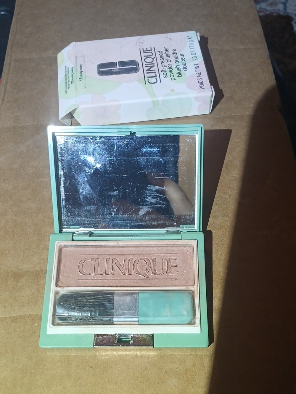 NIB Clinique Large Bar Facial Soap Mild & Soap Dish & Blush - Picture 11 of 13